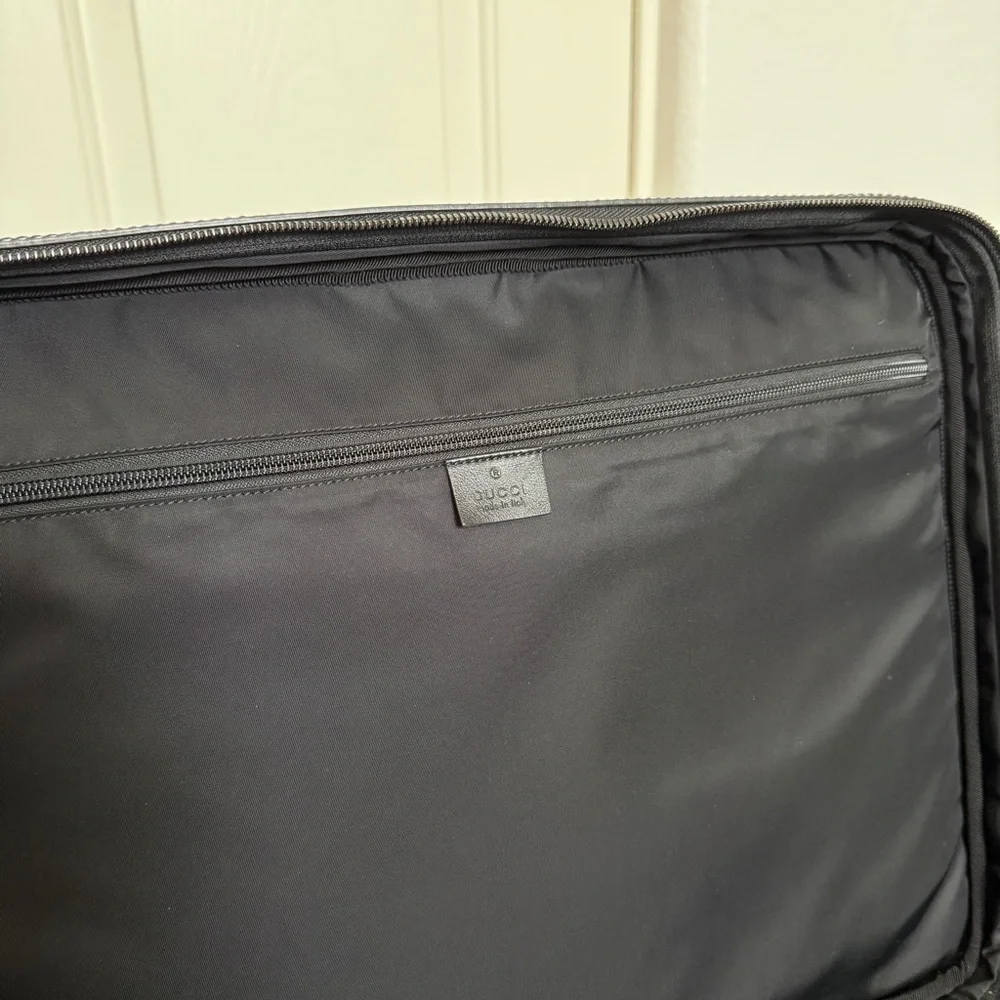 Gucci GG Supreme Canvas Carry on Pilot Monogram Briefcase